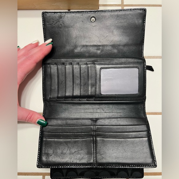 Coach Purse, Wallet and Checkbook Holder - Picture 3 of 6